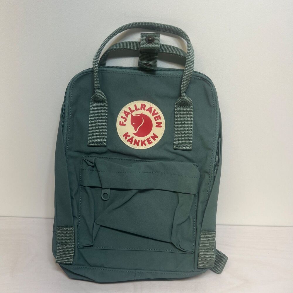 Fjallraven Kanken Mini Backpack Green‎ 10x8"